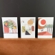 Illustrations - FEMMES - set of 3 A5 cards