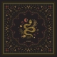 Cotton Veil Scarf - Serpent - Noir 70x70cm