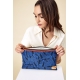 Pouch Bag - Le Coucal Bleu - 20x30cm