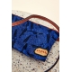 Pouch Bag - Le Coucal Bleu - 12x20cm