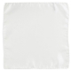 pochette de costume blanche unie en soie